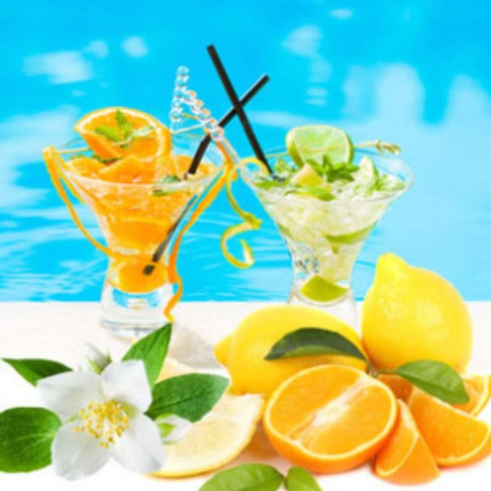 Cocktails By The Pool Hand Poured Soy Candle